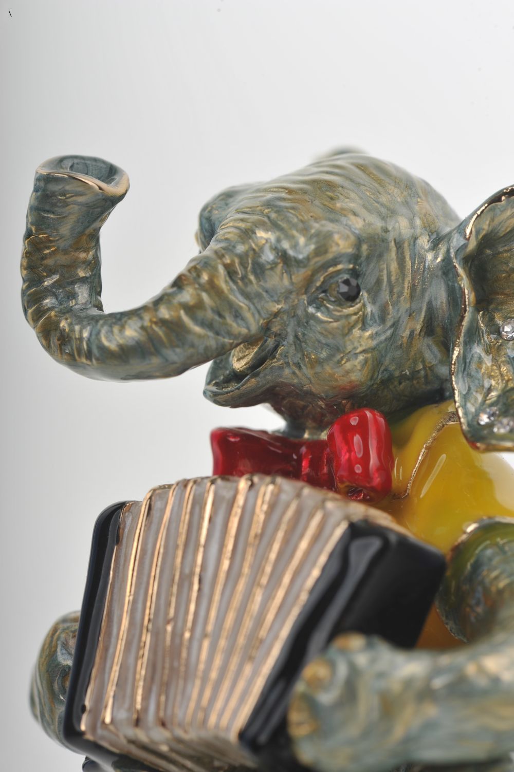 Keren Kopal Elephant Playing the Accordion