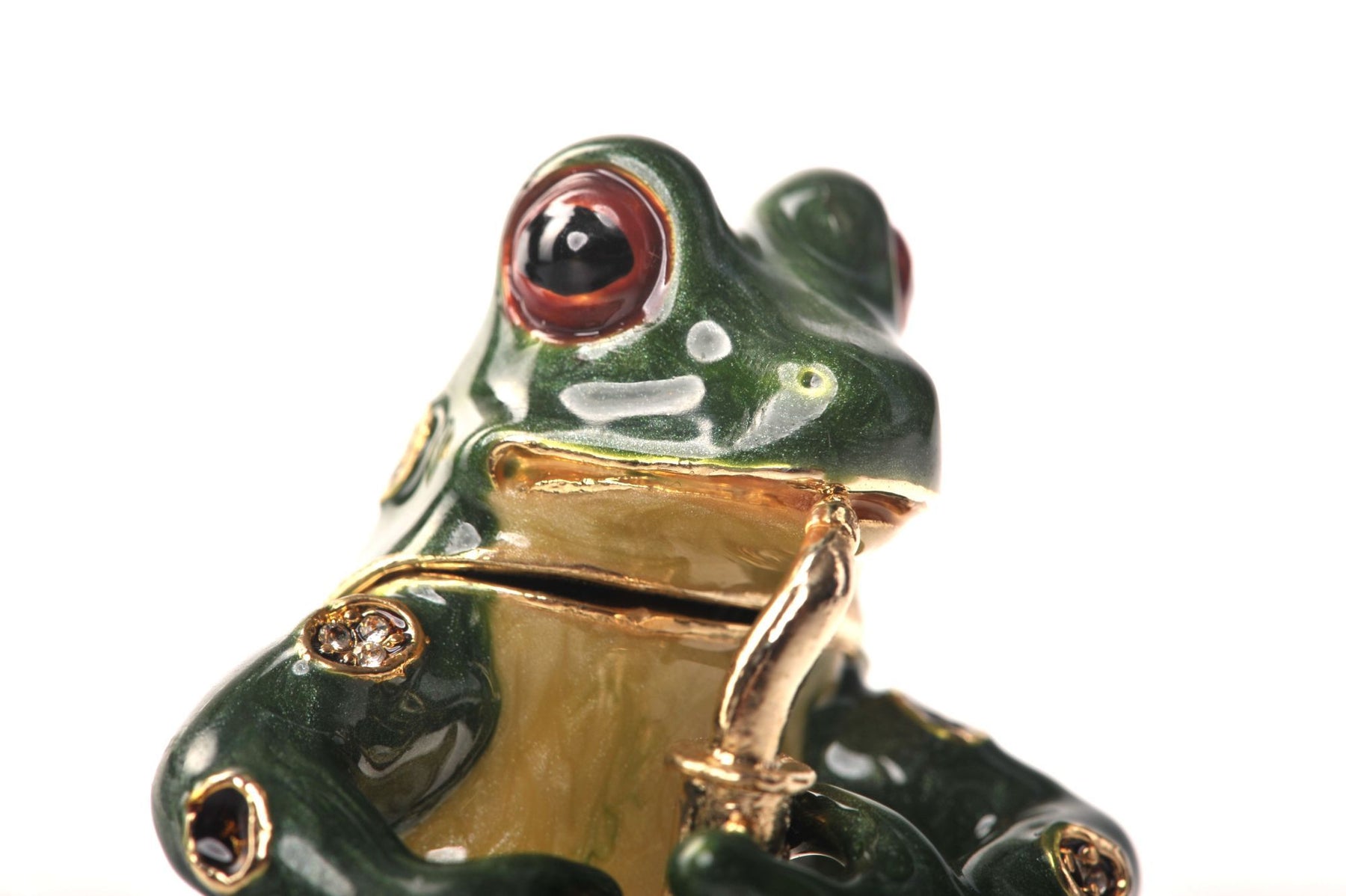 Keren Kopal Frog Playing the Saxophone