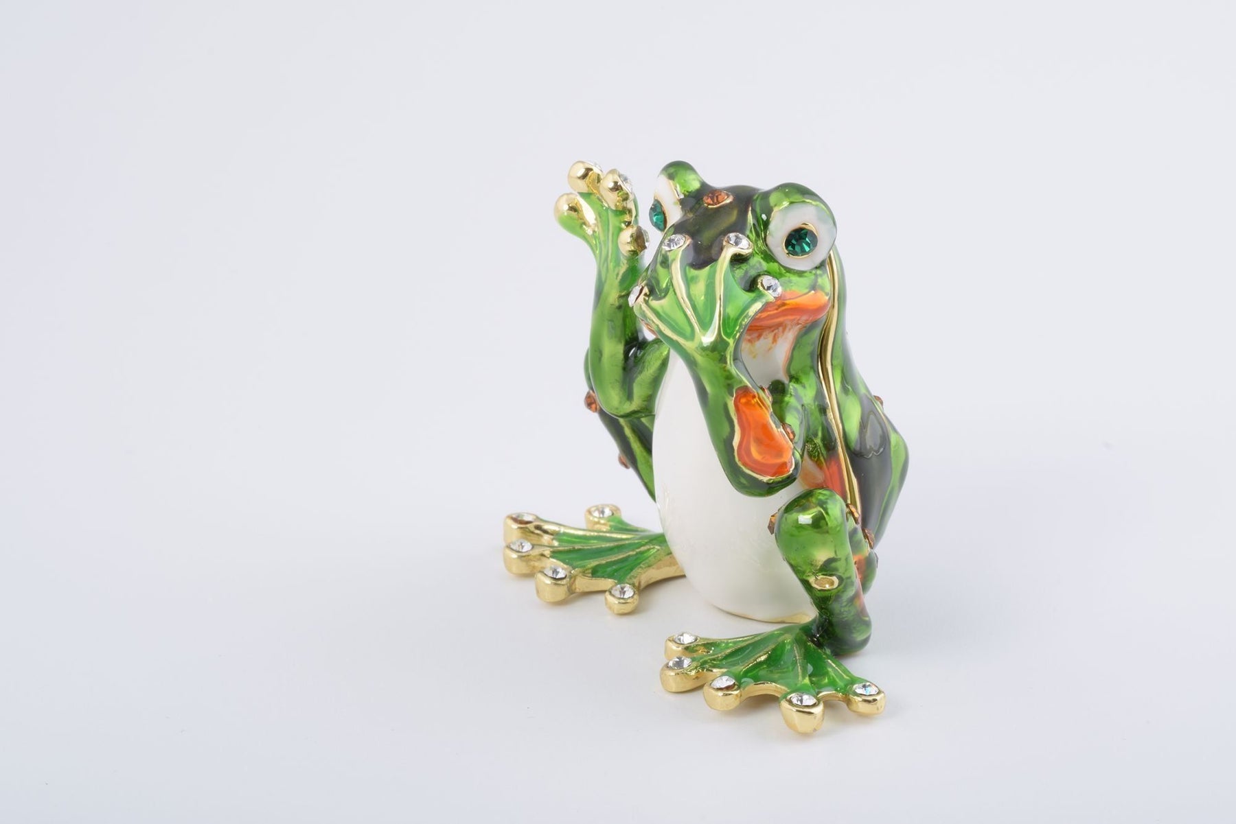 Keren Kopal Green Frog Speak No Evil