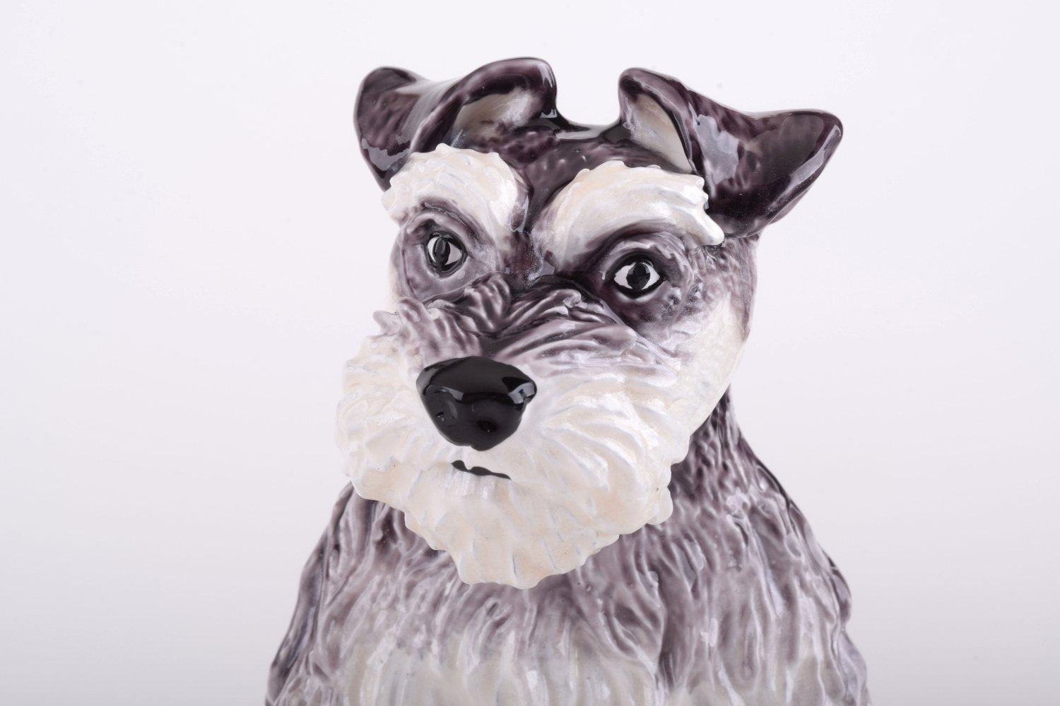 Keren Kopal Large white & Black Dog Limited Edition 1 of 250