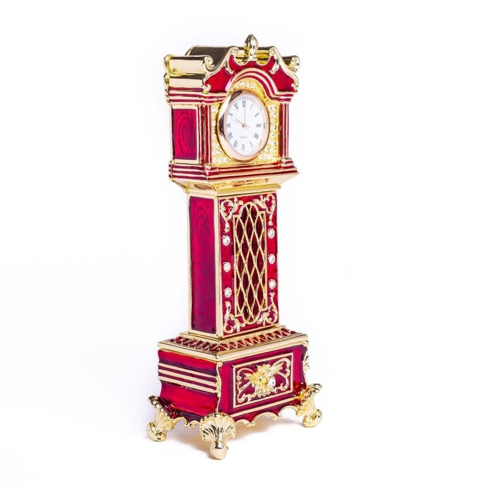 Keren Kopal Red Big Ben Clock Trinket Box