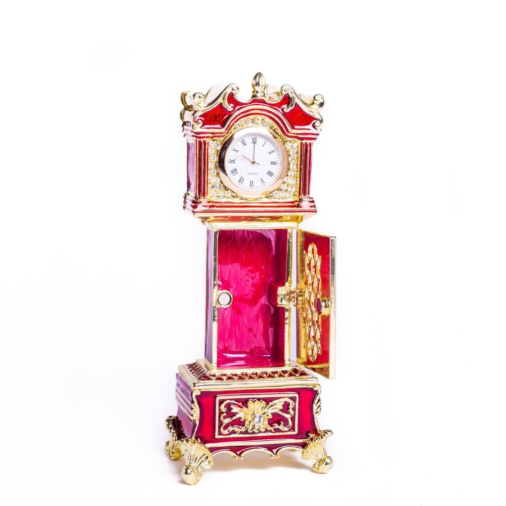 Keren Kopal Red Big Ben Clock Trinket Box