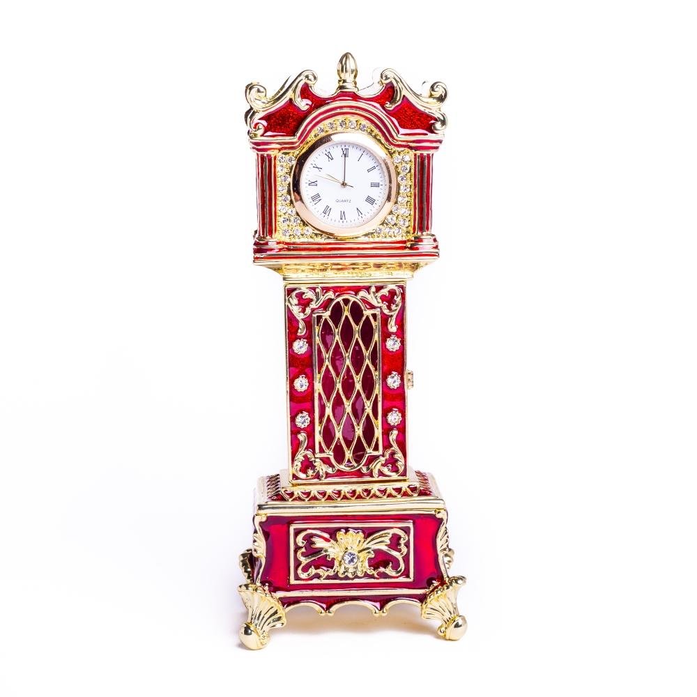 Keren Kopal Red Big Ben Clock Trinket Box