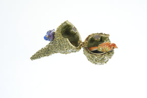 Keren Kopal Two love Birds in a nest Trinket Box