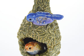 Keren Kopal Two love Birds in a nest Trinket Box