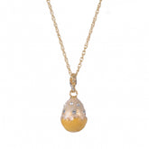 Keren Kopal Yellow Egg Pendant Necklace