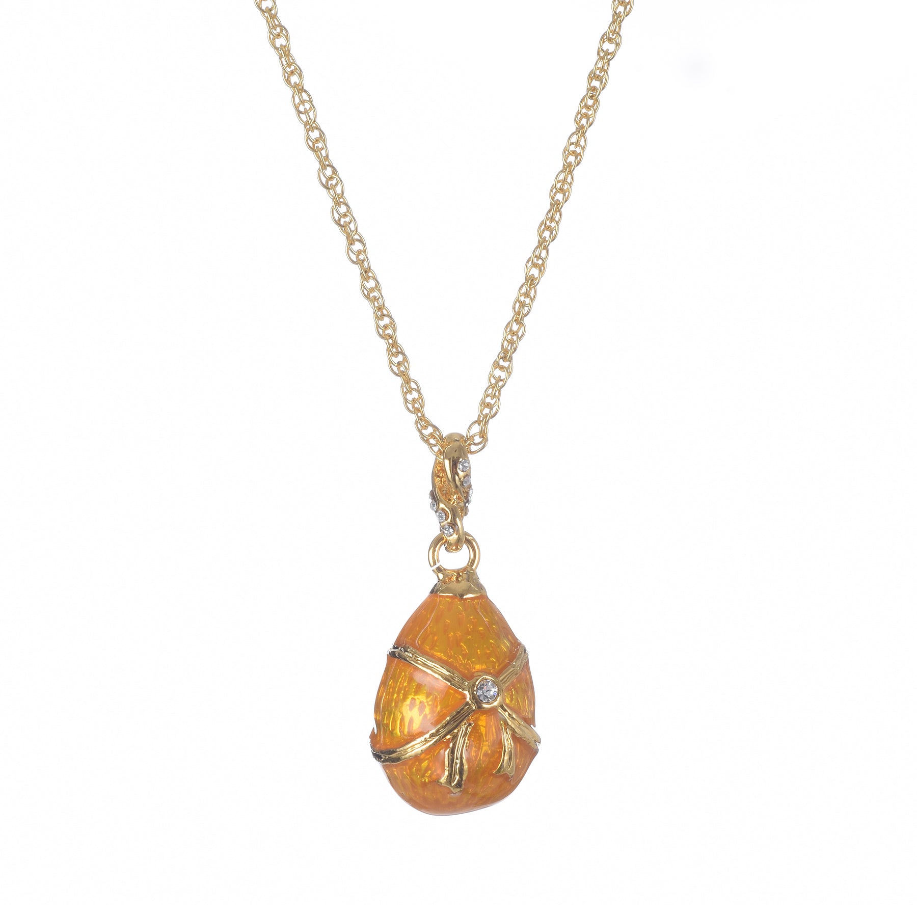 Keren Kopal Pink Egg Pendant Necklace