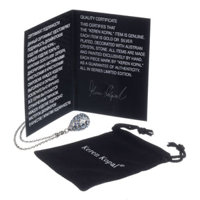 Keren Kopal Silver Egg Pendant Necklace