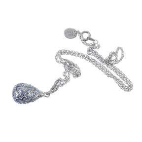 Keren Kopal Silver Egg Pendant Necklace
