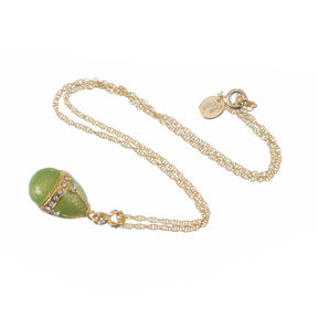 Keren Kopal Gold & Green Egg Pendant Gold Necklace