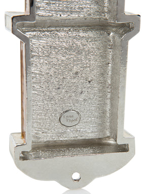 Keren Kopal Blue Contemporary Synagogue style Mezuzah