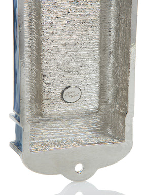 Keren Kopal Blue Holy Ark style Mezuzah