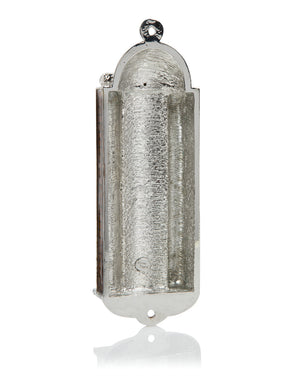 Keren Kopal Brown Judaica style Mezuzah