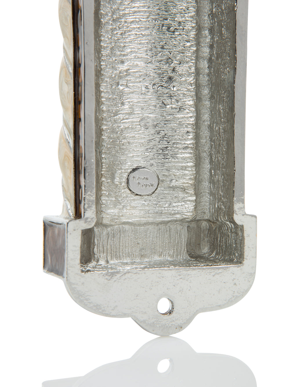 Keren Kopal Brown Modern Judaica Mezuzah