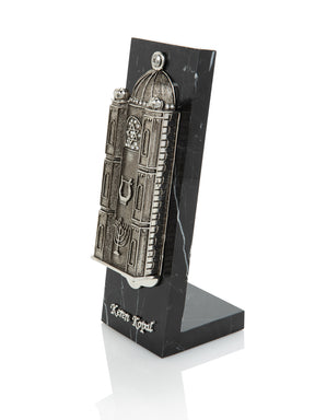 Keren Kopal Silver Judaica style Mezuzah