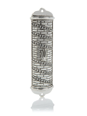 Keren Kopal Silver Modern Mezuzah
