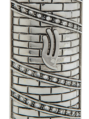 Keren Kopal Silver Modern Mezuzah
