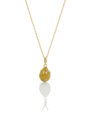 Keren Kopal Yellow Egg Pendant Gold Necklace