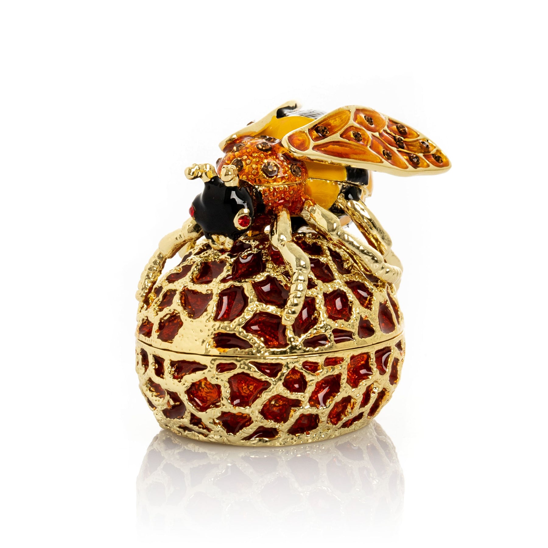Keren Kopal Bee on Beehive Trinket Box