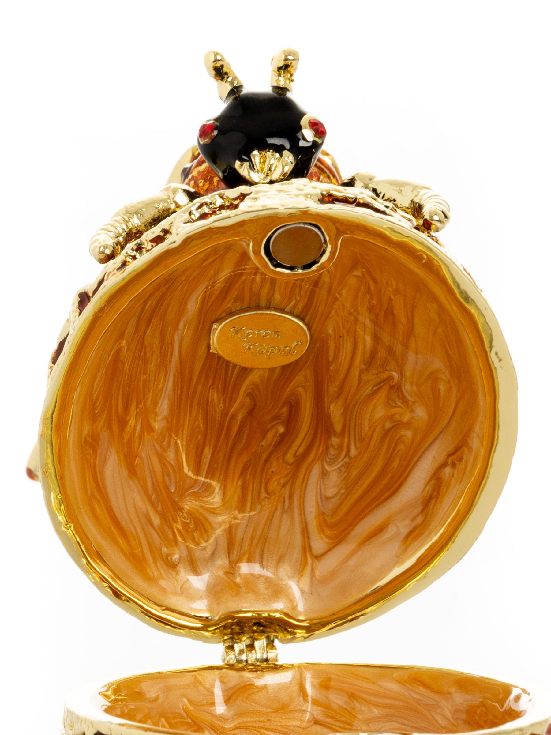 Keren Kopal Bee on Beehive Trinket Box