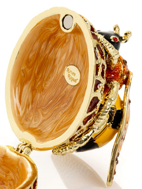 Keren Kopal Bee on Beehive Trinket Box