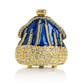 Golden Blue Purse