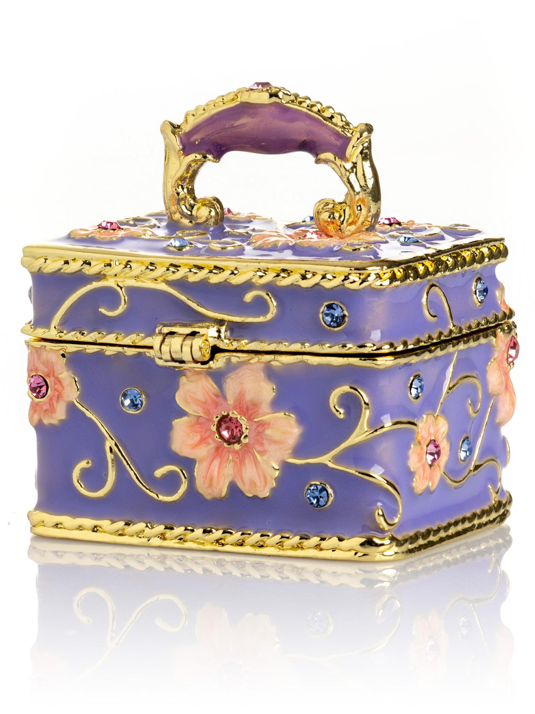 Keren Kopal vintage travel Bag with a Bee Lock