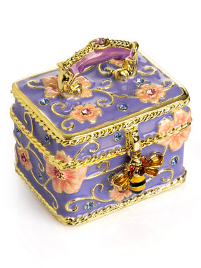 Keren Kopal vintage travel Bag with a Bee Lock