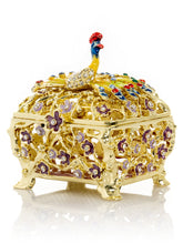 Keren Kopal Peacock Trinket Box