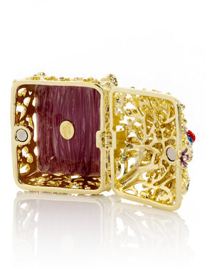 Keren Kopal Peacock Trinket Box