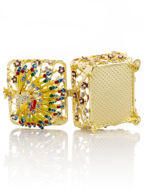 Keren Kopal Peacock Trinket Box