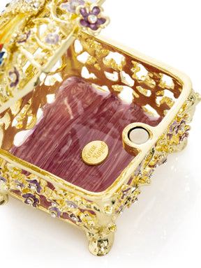 Keren Kopal Peacock Trinket Box