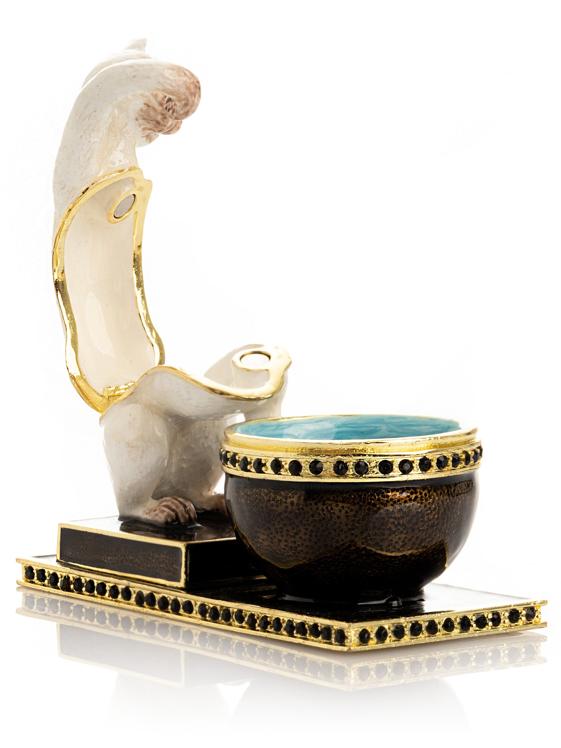 Keren Kopal Curious Cat & Fish Limited edition of 250 Trinket Box