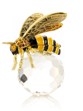 Bee on Crystal