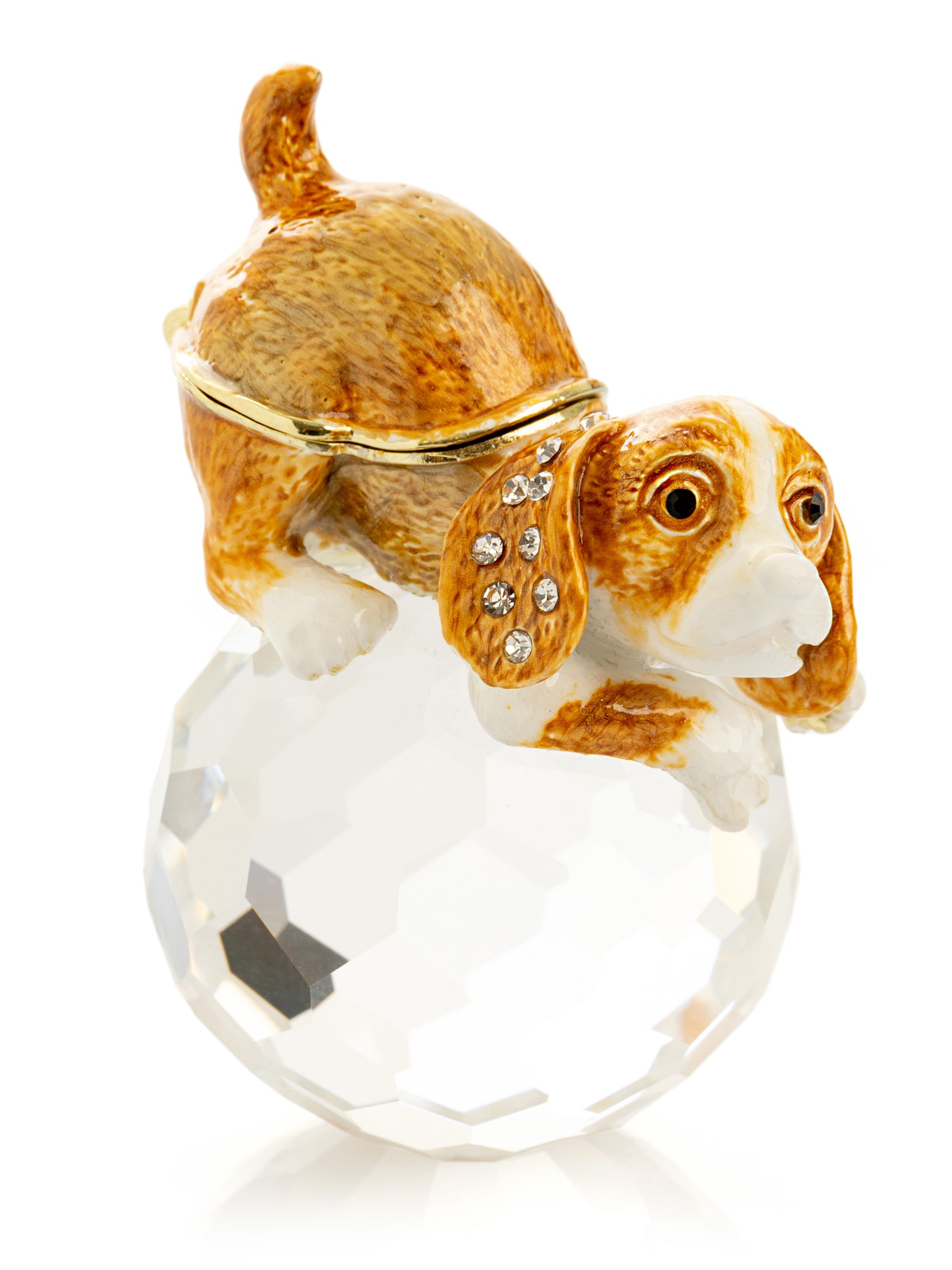 Keren Kopal Brown Puppy on Crystal