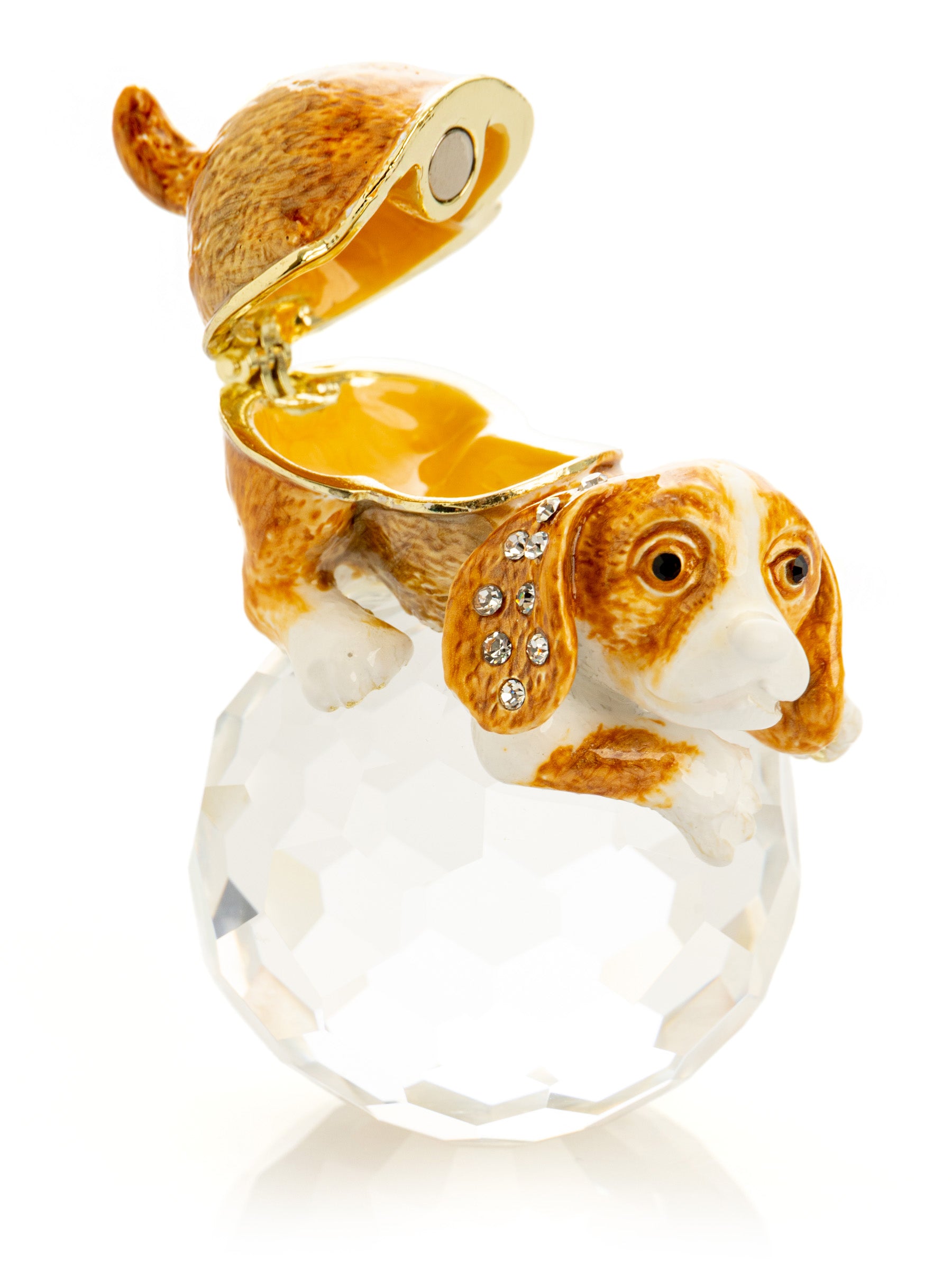 Keren Kopal Brown Puppy on Crystal