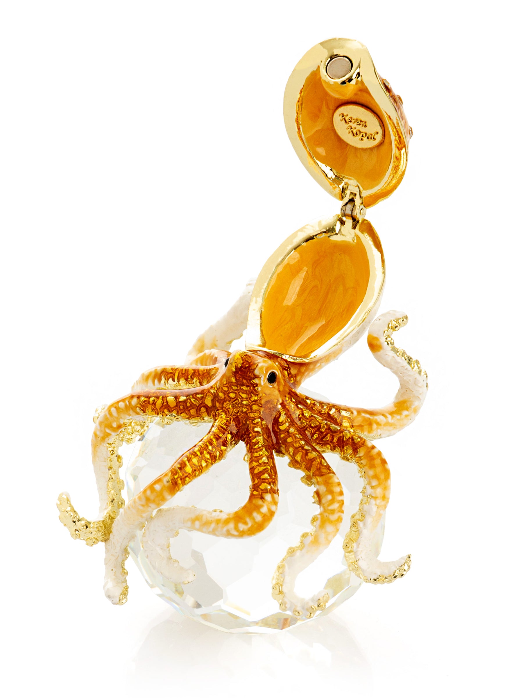 Keren Kopal Octopus on Crystal