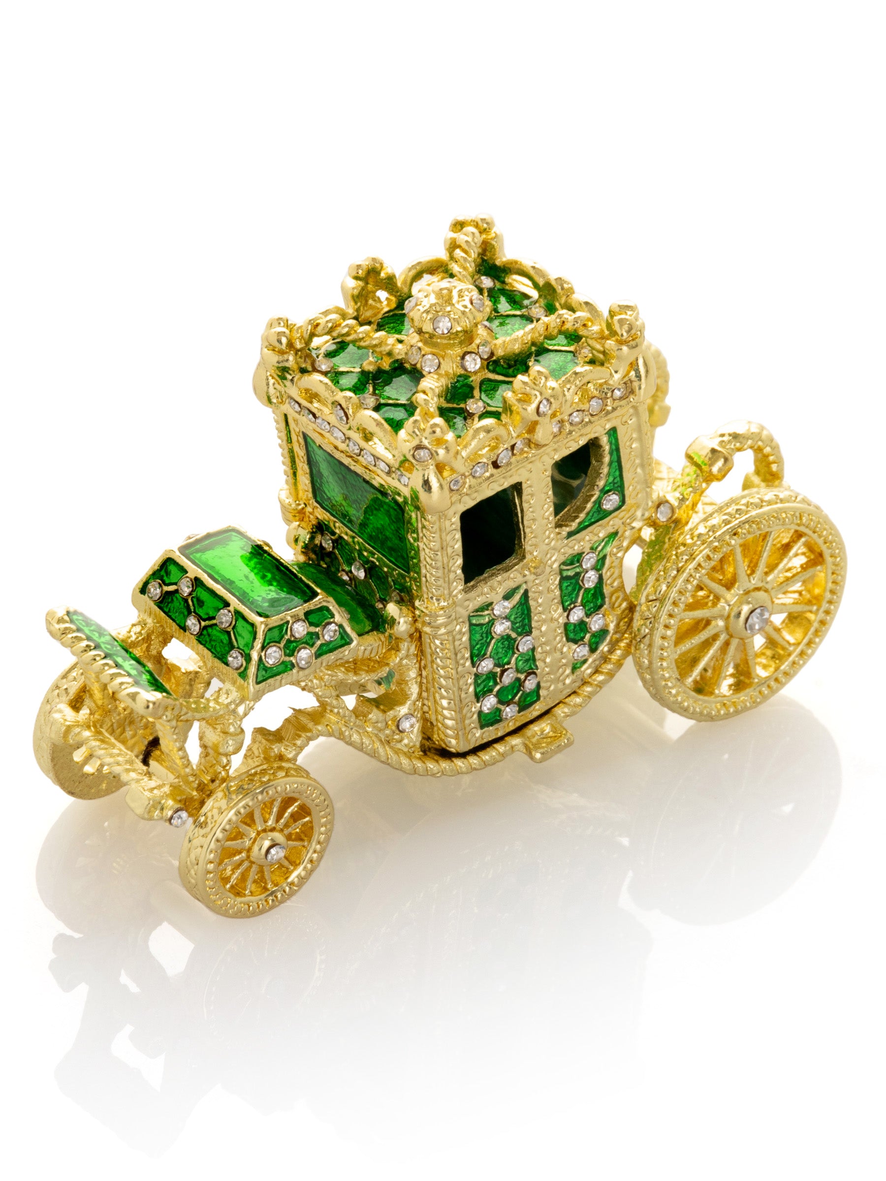 Keren Kopal Gold & Green Carriage
