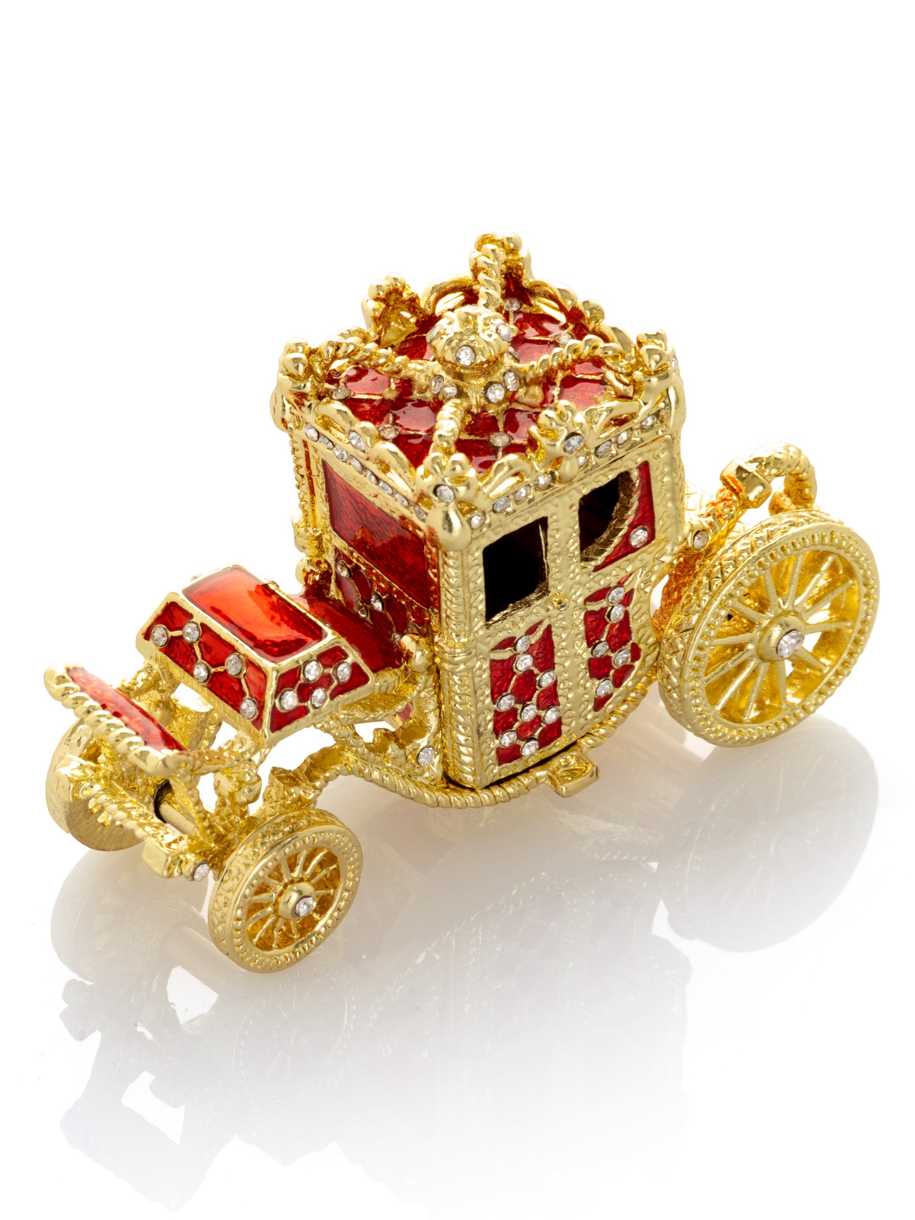 Keren Kopal Gold & Red Carriage