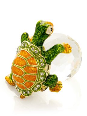 Keren Kopal Turtle on Crystal