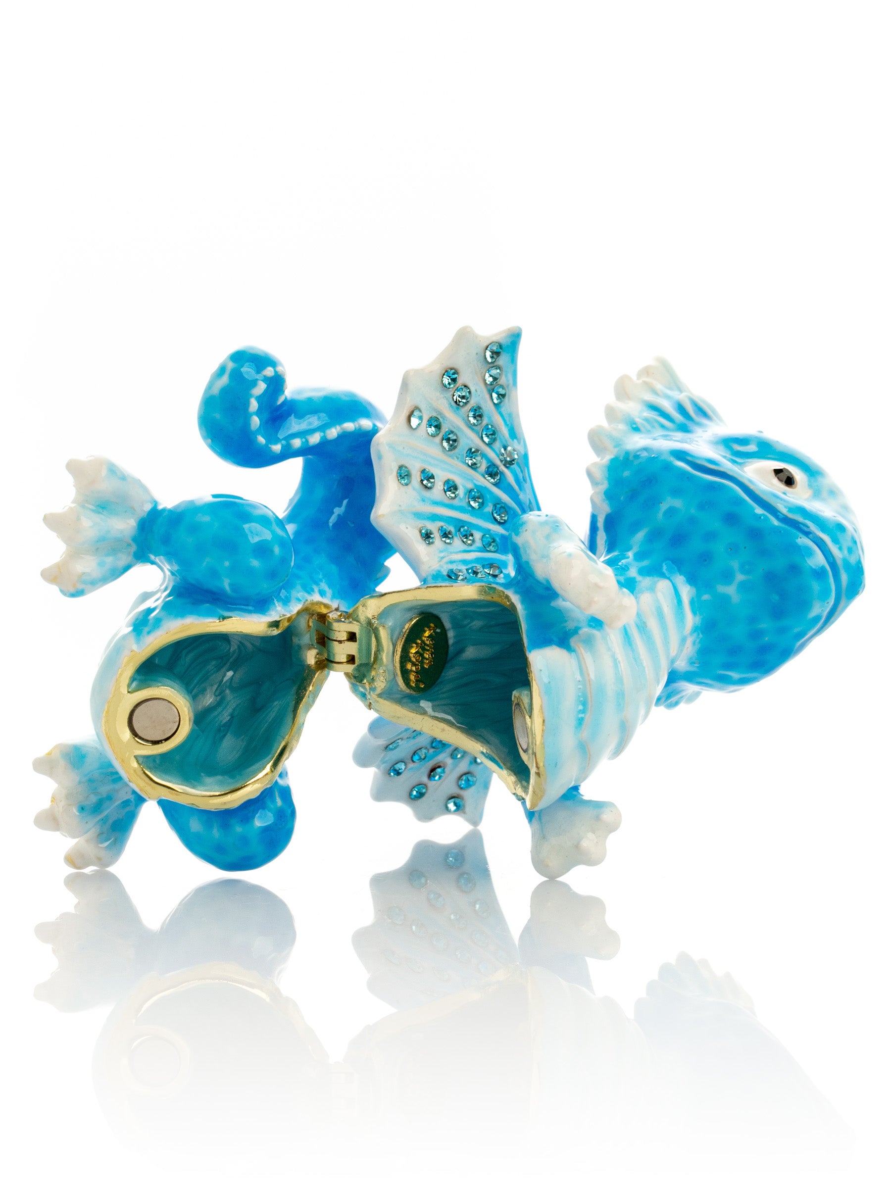 Cute Blue Chinese Dragon