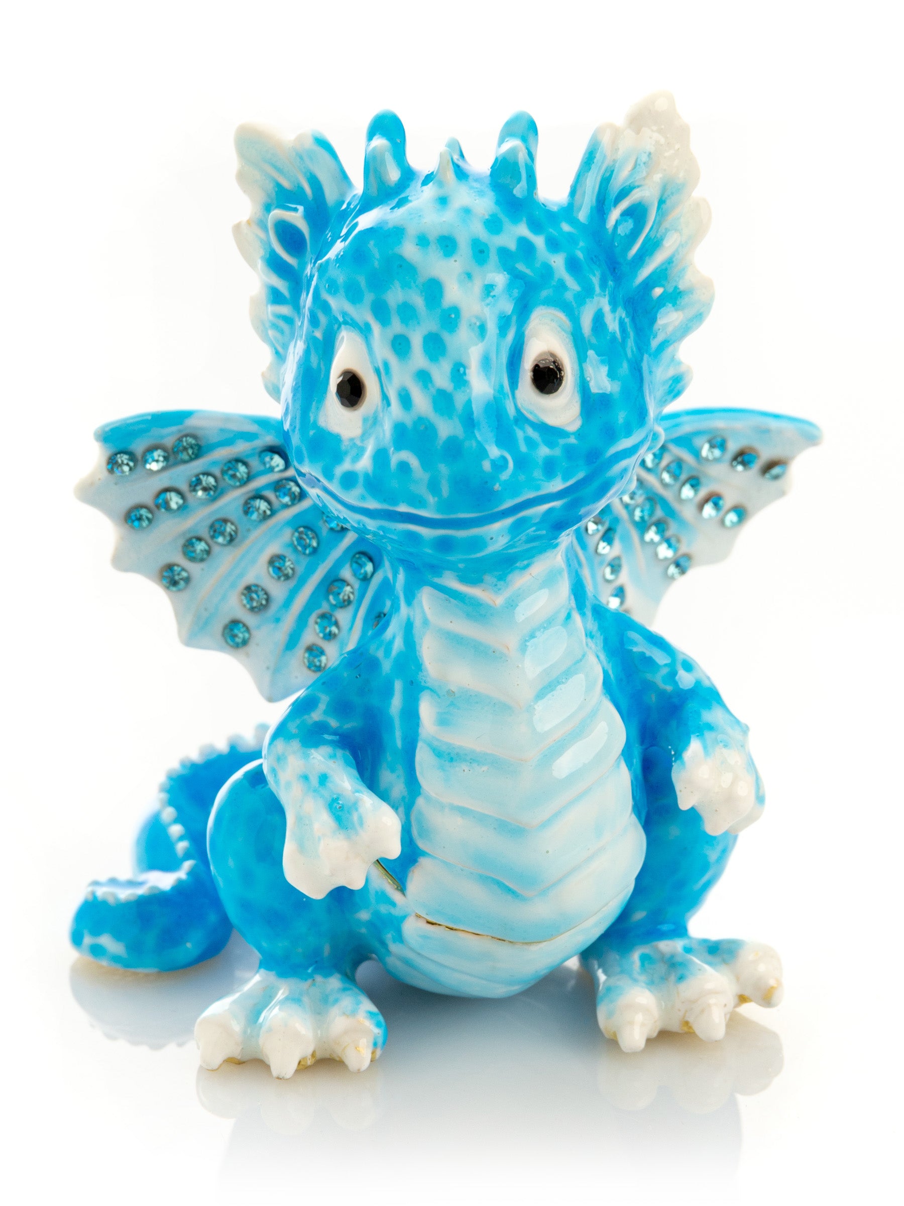 Cute Blue Chinese Dragon