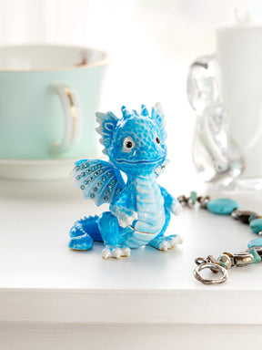 Cute Blue Chinese Dragon