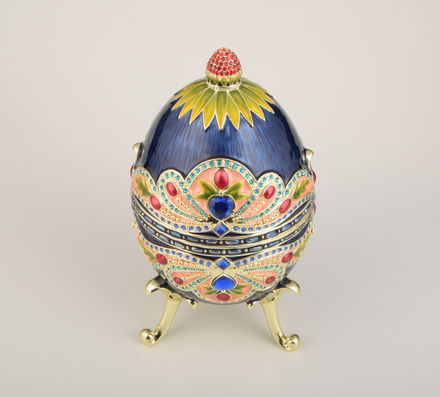 Keren Kopal Blue Colorful Russian Egg
