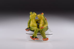 Keren Kopal Two Frogs in love Sitting Together