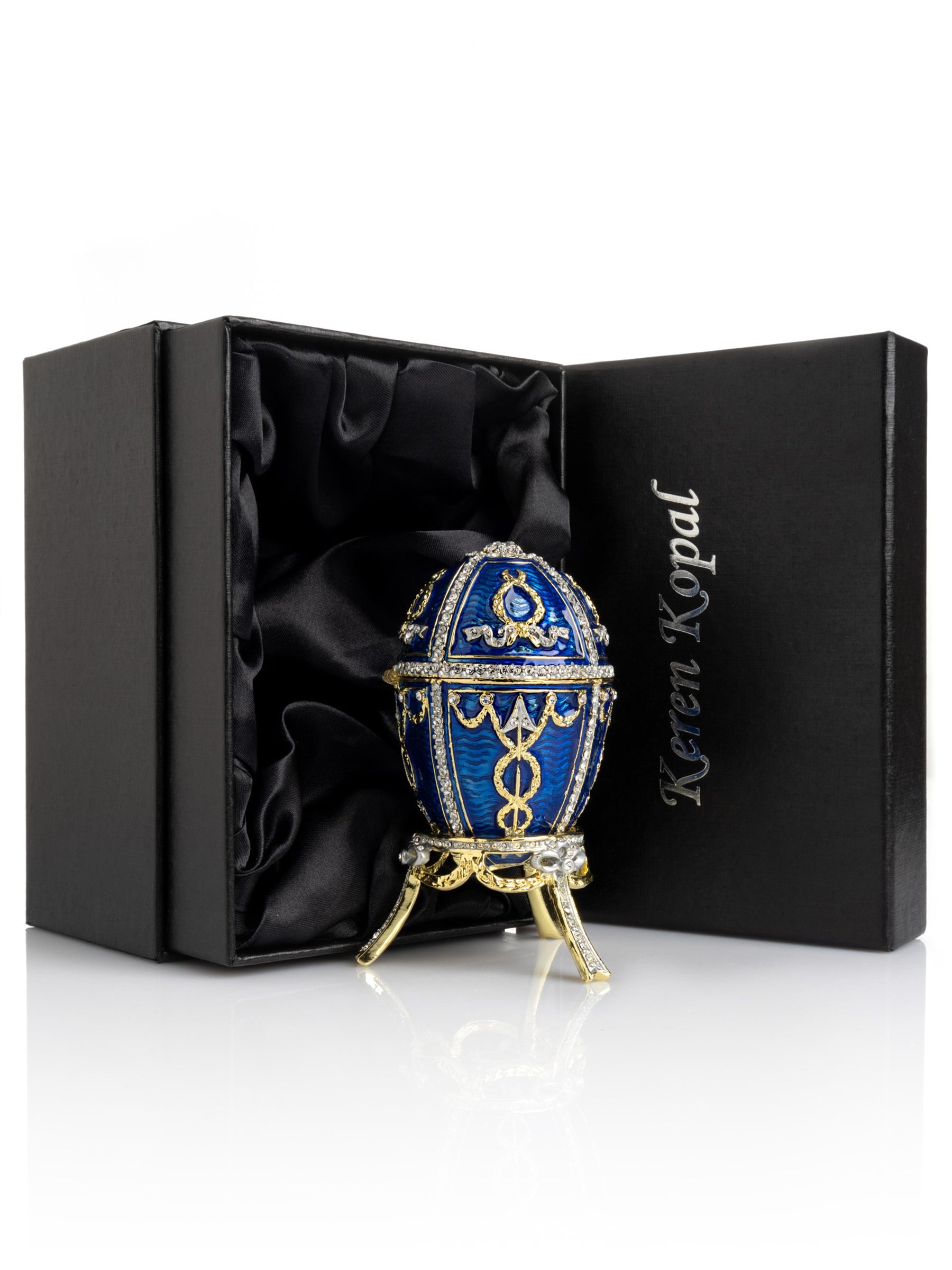 Keren Kopal Blue Faberge Egg