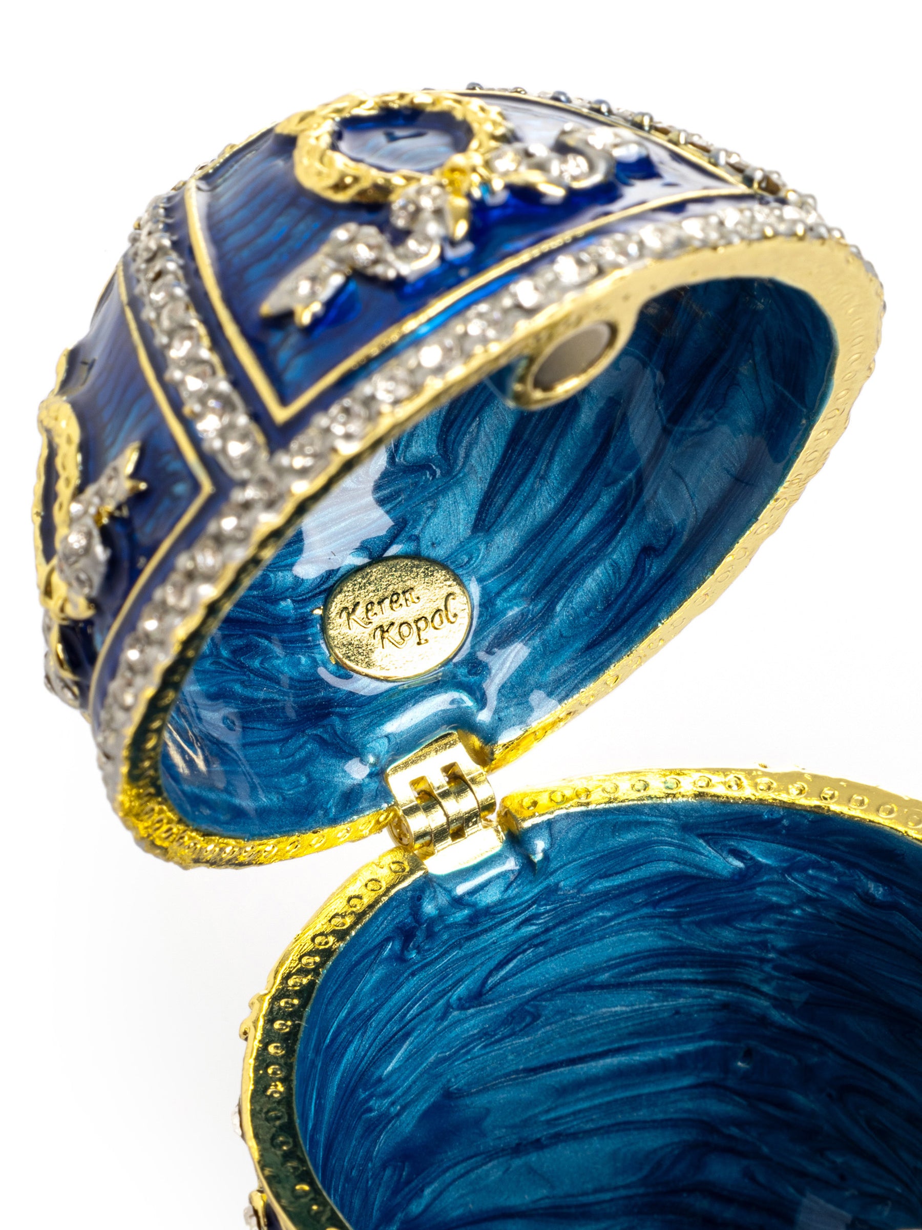 Keren Kopal Blue Faberge Egg