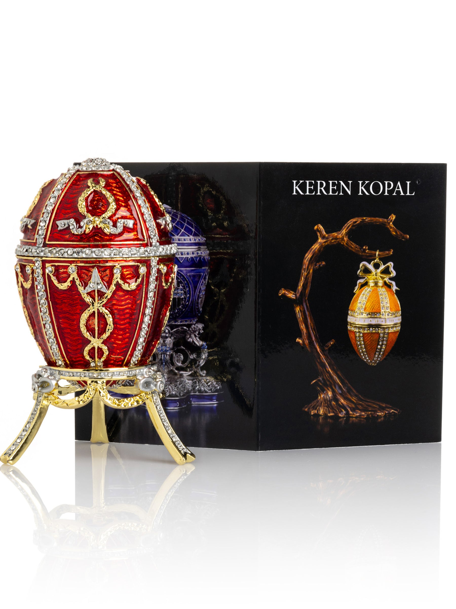 Keren Kopal Red Faberge Egg