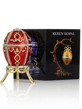 Keren Kopal Red Faberge Egg