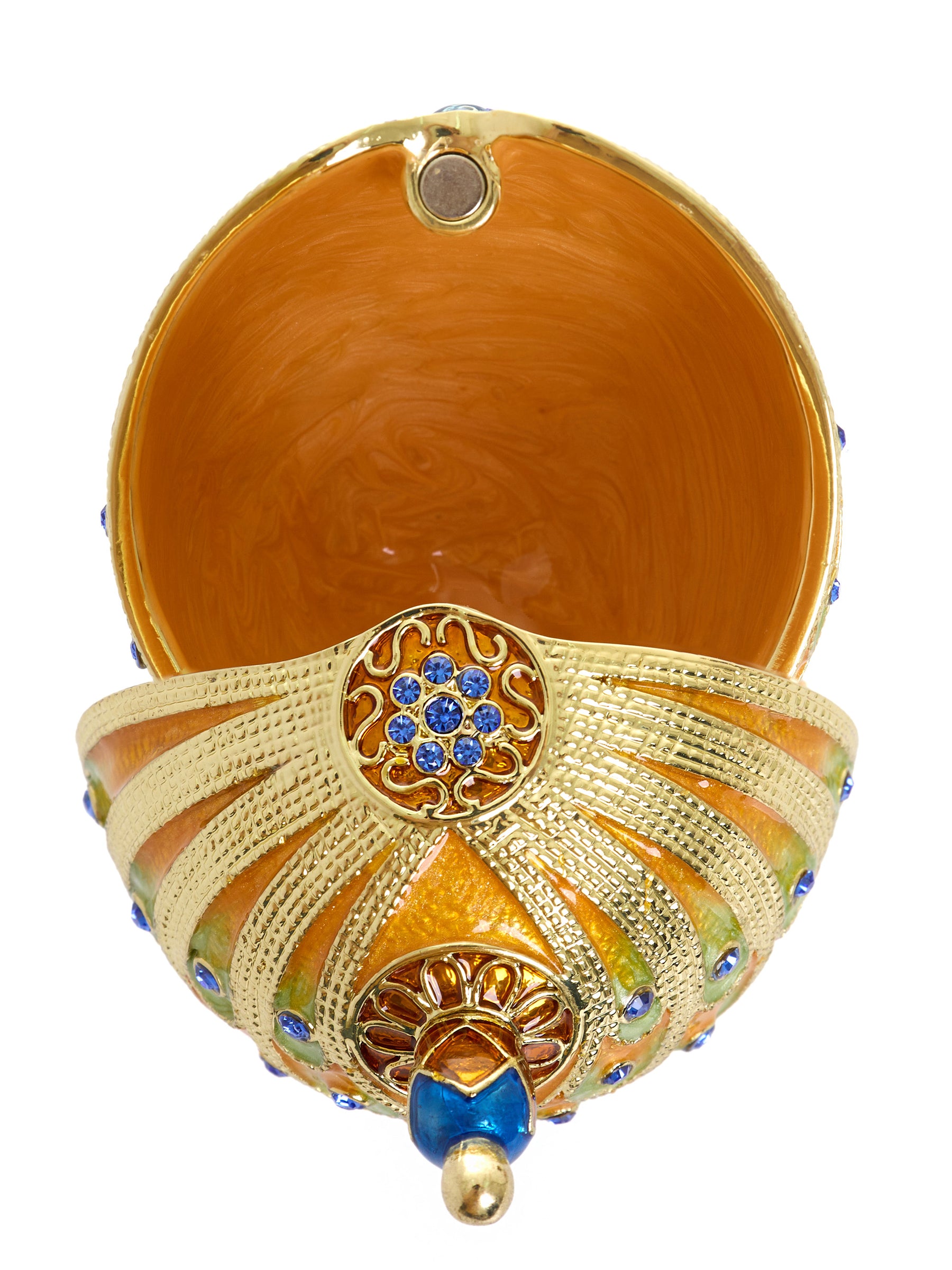 Keren Kopal Colorful Peacock Faberge Egg
